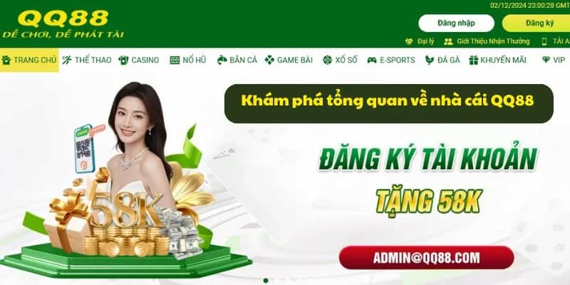 Nhà cái bắn cá QQ88 